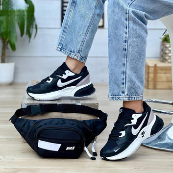 COMBO DEPORTIVO NIKE FUSIÓN DAMA ORTOPÉDICO – ZAPATILLAS + CANGURO